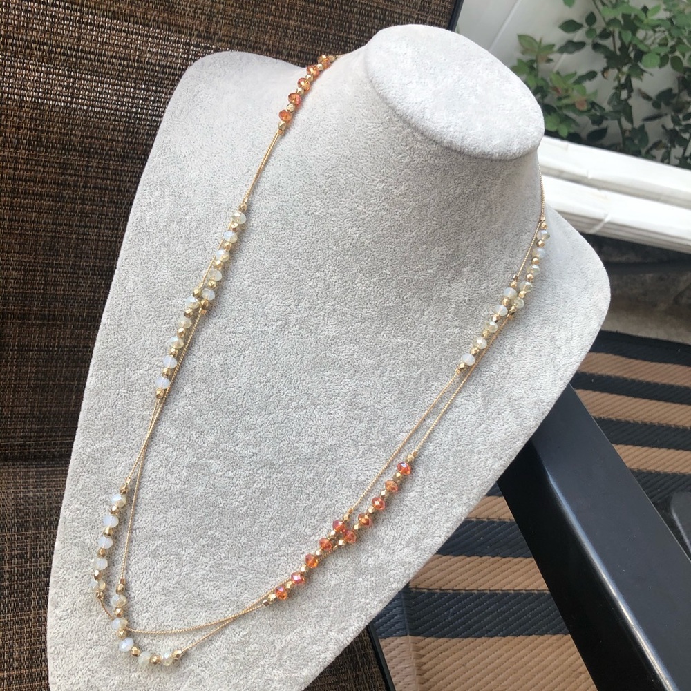 Long Layered Necklace - Picture 3 of 13